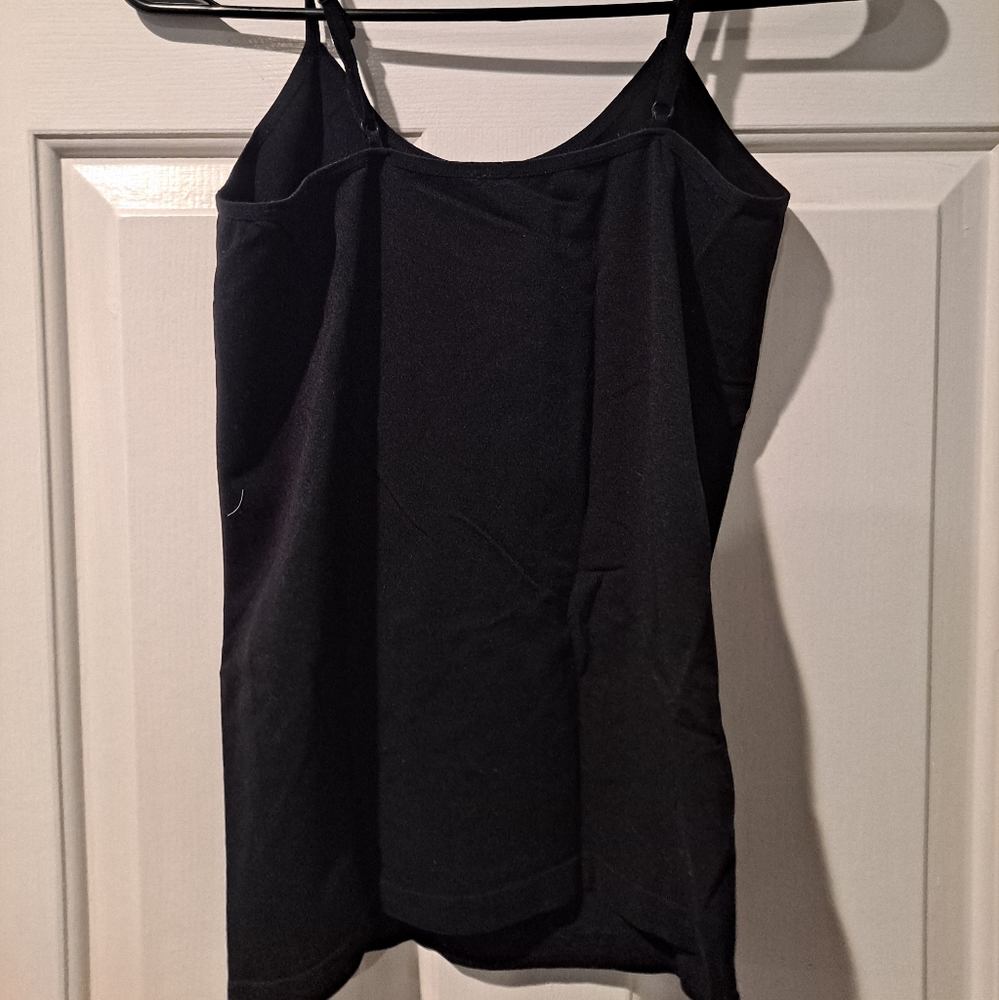 Black tank top